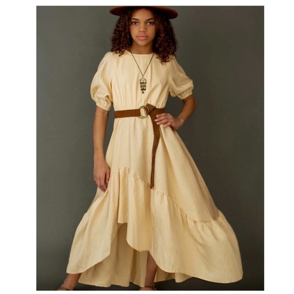 Joyfolie Boho Peasant Prairie Cottagecore Cowgirl Gabriella Dress Terracotta | 7 - Picture 3 of 16